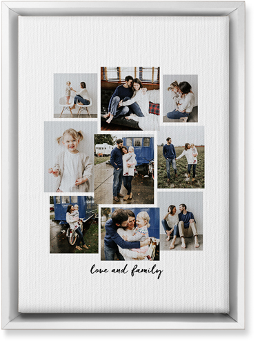 Cloud Nine Wall Art, White, Single piece, Canvas, 10x14, Multicolor