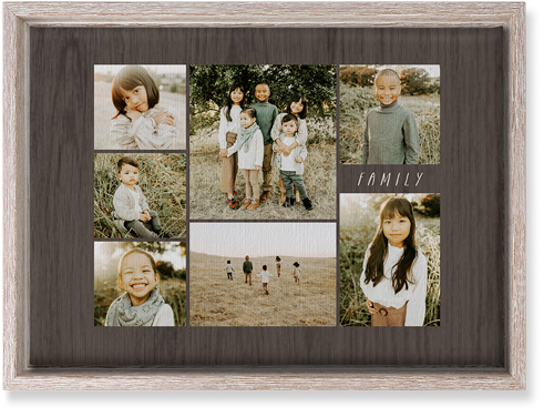 Lucky Seven Wall Art, Rustic, Single piece, Canvas, 10x14, Multicolor