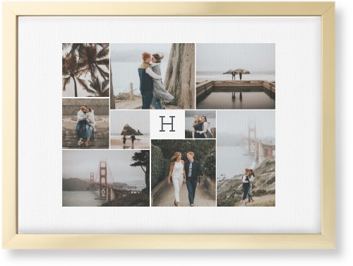 Nine Lives Wall Art, Gold, Single piece, Canvas, 10x14, Multicolor, multi