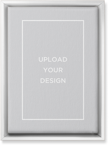 Upload Your Own Design Wall Art, White, Single piece, Canvas, 10x14, Multicolor