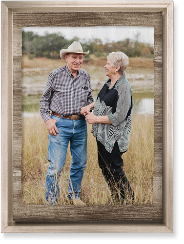 Countryside Portrait Wall Art, Metallic, Single piece, Canvas, 10x14, Brown
