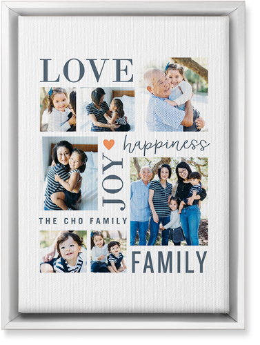 Happiness Is Wall Art, White, Single piece, Canvas, 10x14, White, white