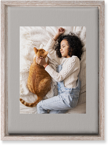 Full Frame One Wall Art, Rustic, Single piece, Canvas, 10x14, Gray