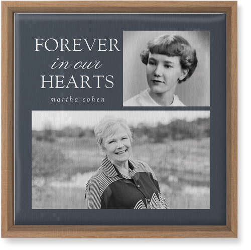 Memory Everlasting Wall Art, Natural, Single piece, Canvas, 12x12, Multicolor, multi