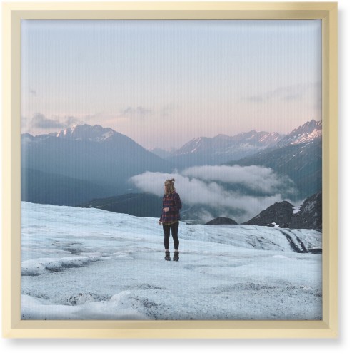 Photo Gallery Square Wall Art, Gold, Single piece, Canvas, 12x12, Multicolor