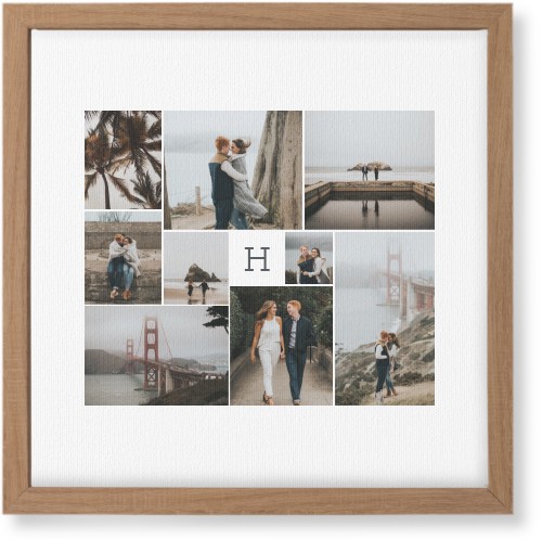 Nine Lives Wall Art, Natural, Single piece, Canvas, 12x12, Multicolor, multi