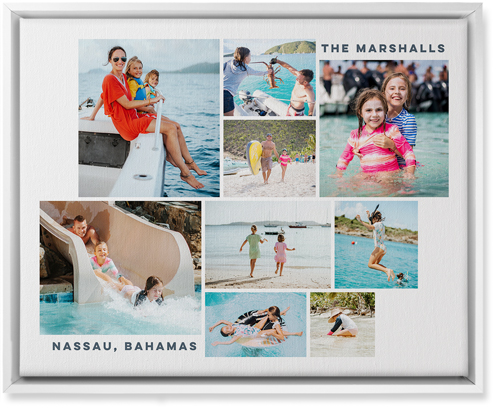 Gallery of Nine Wall Art, White, Single piece, Canvas, 16x20, Multicolor, multi