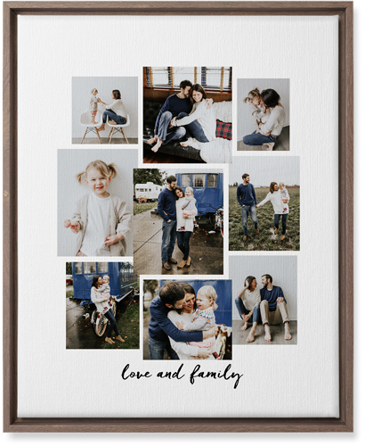 Cloud Nine Wall Art, Walnut, Single piece, Canvas, 16x20, Multicolor, multi