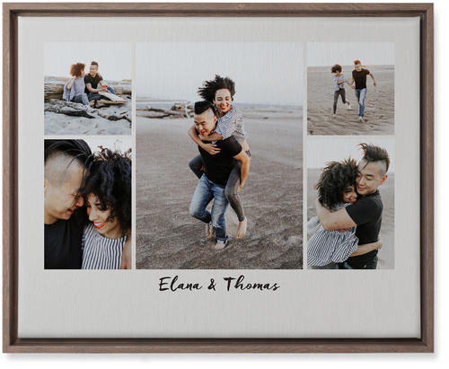 High Five Wall Art, Walnut, Single piece, Canvas, 16x20, Multicolor, multi