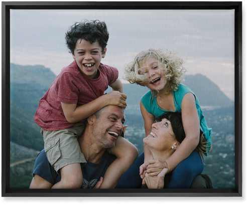 Photo Gallery Wall Art, Black, Single piece, Canvas, 16x20, Multicolor, multi