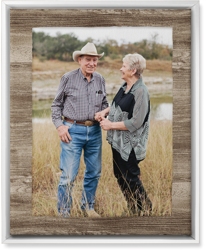 Countryside Portrait Wall Art, White, Single piece, Canvas, 16x20, Brown