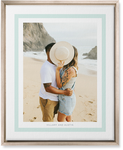 Freeze Frame Wall Art, Metallic, Single piece, Canvas, 16x20, Green, mint