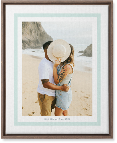 Freeze Frame Wall Art, Walnut, Single piece, Canvas, 16x20, Green, mint