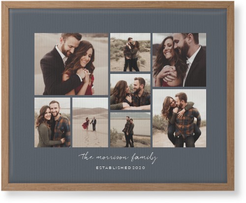 Pieces of Eight Wall Art, Natural, Single piece, Canvas, 16x20, Gray, gray