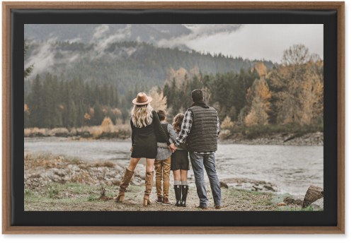 Simple Gallery of One Border Wall Art, Natural, Single piece, Canvas, 20x30, Multicolor, multi