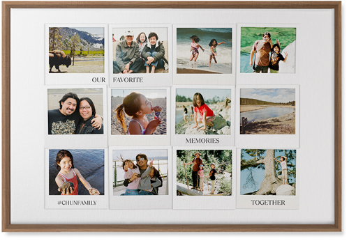 Photo Memories Wall Art, Natural, Single piece, Canvas, 20x30, White, white