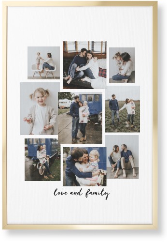 Cloud Nine Wall Art, Gold, Single piece, Canvas, 20x30, Multicolor, multi