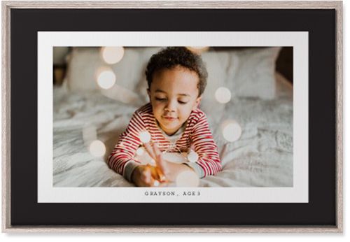 Frame Up Wall Art, Rustic, Single piece, Canvas, 20x30, Gray, charcoal