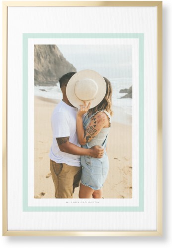 Freeze Frame Wall Art, Gold, Single piece, Canvas, 20x30, Green, mint