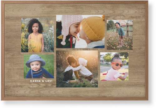 Six Times Wall Art, Natural, Single piece, Canvas, 20x30, Brown