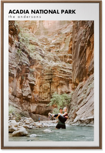 Top Text Border Wall Art, Natural, Single piece, Canvas, 24x36, Multicolor