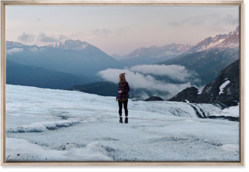 Photo Gallery Square Wall Art, Metallic, Single piece, Canvas, 24x36, Multicolor
