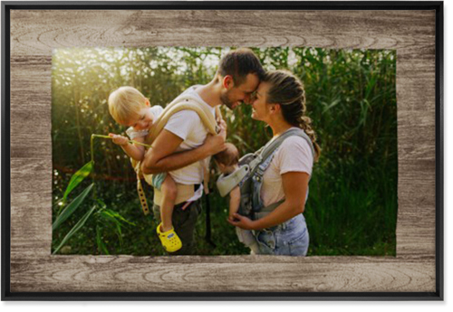 Countryside Wall Art, Black, Single piece, Canvas, 24x36, Brown, wood