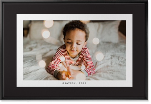 Frame Up Wall Art, Black, Single piece, Canvas, 24x36, Gray
