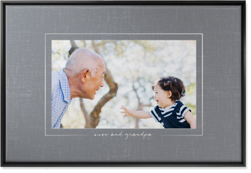 Take Shape Wall Art, Black, Single piece, Canvas, 24x36, Gray, slate