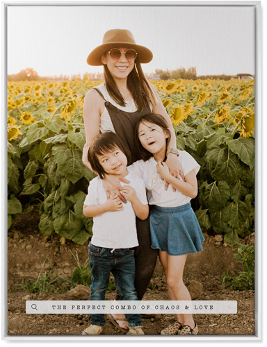 Family Banner Wall Art, White, Single piece, Canvas, 30x40, White