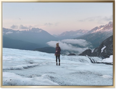 Photo Gallery Square Wall Art, Gold, Single piece, Canvas, 30x40, Multicolor