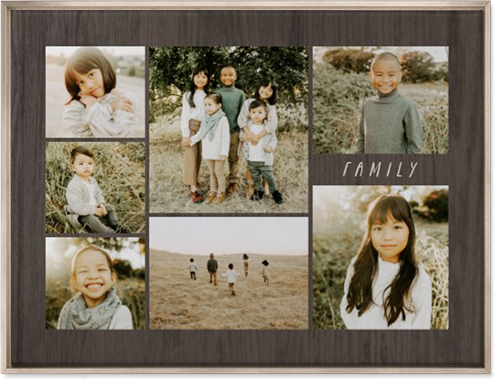 Lucky Seven Wall Art, Metallic, Single piece, Canvas, 30x40, Multicolor, multi