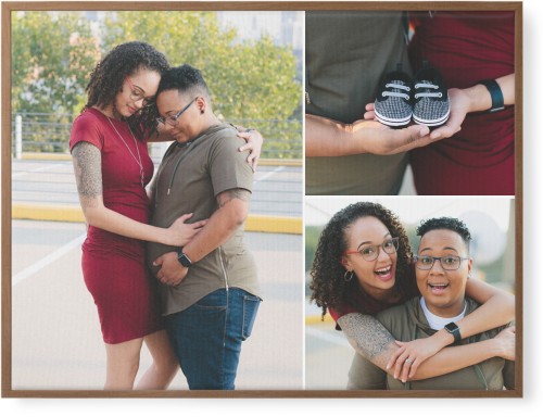 Three Piece Wall Art, Natural, Single piece, Canvas, 30x40, Multicolor, multi