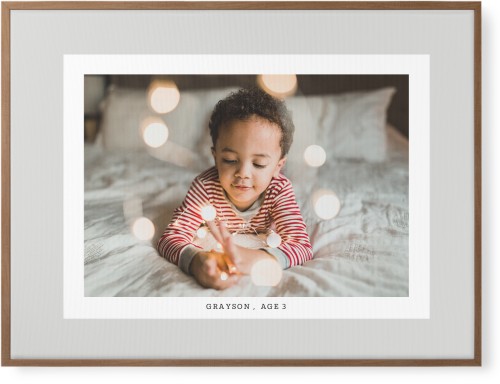 Frame Up Wall Art, Natural, Single piece, Canvas, 30x40, Gray