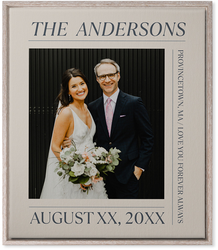 Editorial Snapshot Wall Art, Rustic, Single piece, Canvas, 20x24, Beige, elderflower