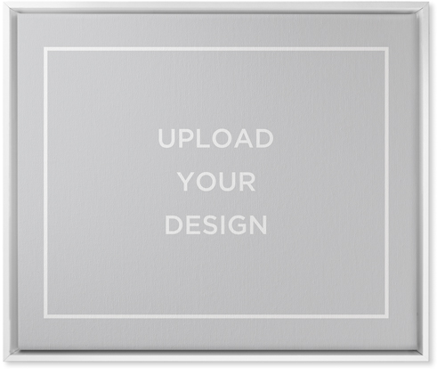 Upload Your Own Design Landscape Wall Art, White, Single piece, Canvas, 20x24, Multicolor