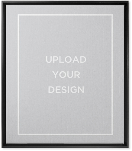 Upload Your Own Design Wall Art, Black, Single piece, Canvas, 20x24, Multicolor, multi