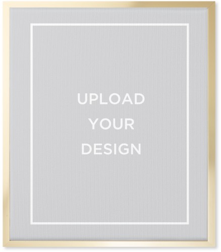 Upload Your Own Design Wall Art, Gold, Single piece, Canvas, 20x24, Multicolor