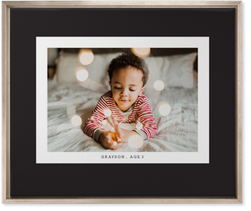 Frame Up Wall Art, Metallic, Single piece, Canvas, 20x24, Gray, charcoal