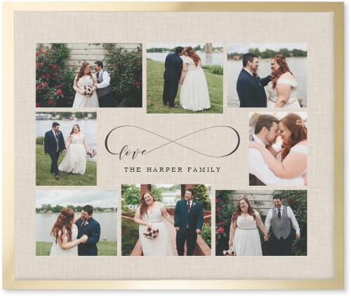 Sweet Moments Wall Art, Gold, Single piece, Canvas, 20x24, Beige
