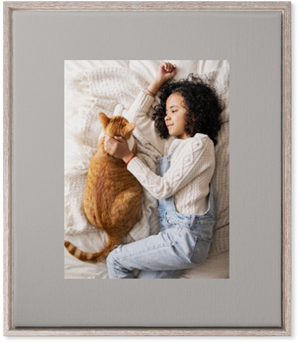 Full Frame One Wall Art, Rustic, Single piece, Canvas, 20x24, Gray