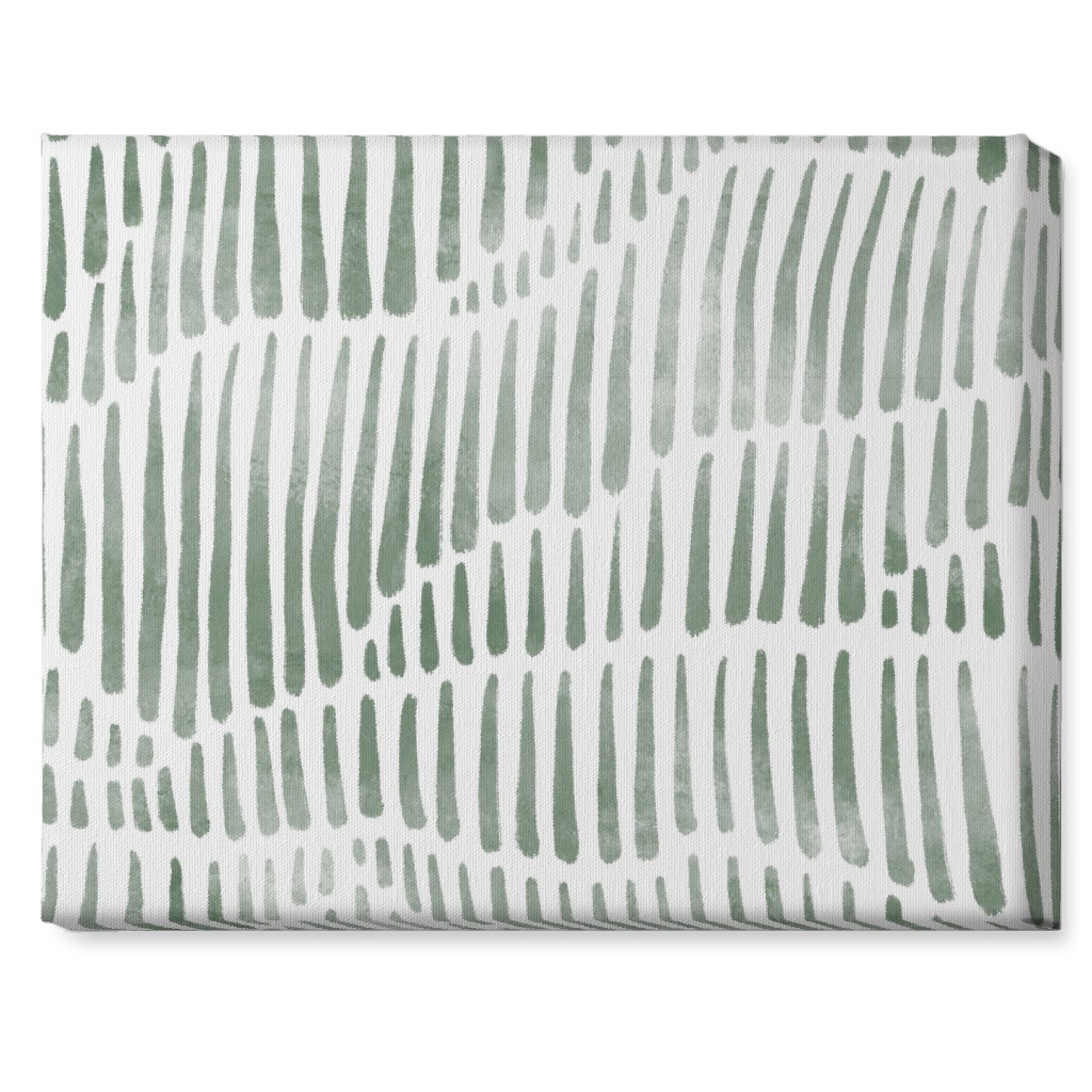 Appalachia - Olive Wall Art, No Frame, Single piece, Canvas, 16x20, Green, Classic Green