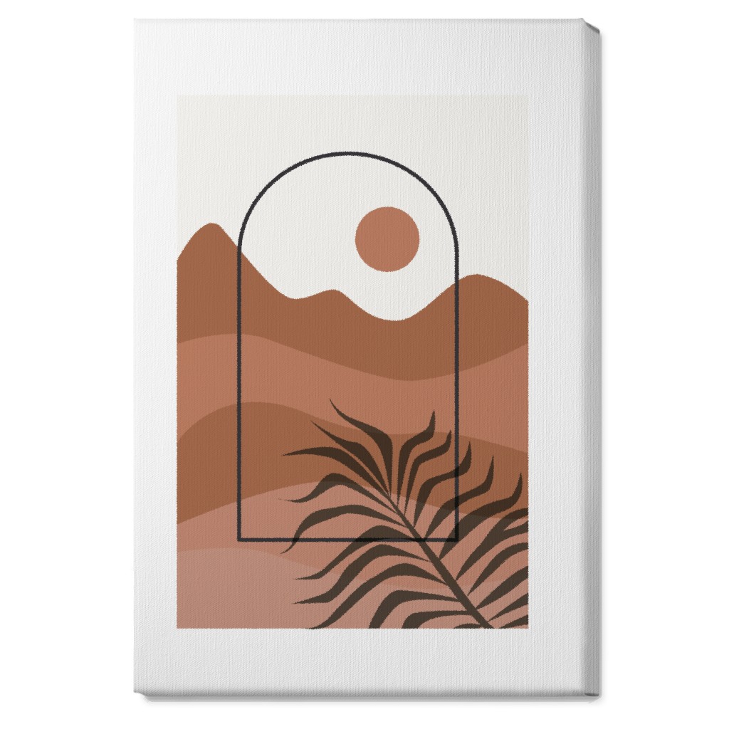 Red Unframed Wall Art For Sister
