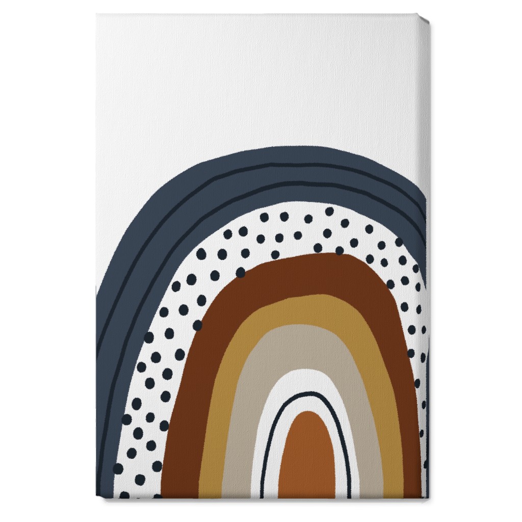 Rainbow - Neutral Wall Art, No Frame, Single piece, Canvas, 20x30, Brown, Brown