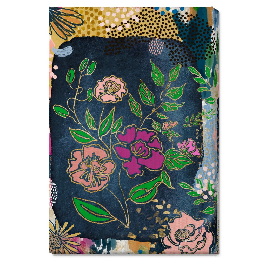 Spring Memories - Multi Wall Art, No Frame, Single piece, Canvas, 20x30, Multicolor