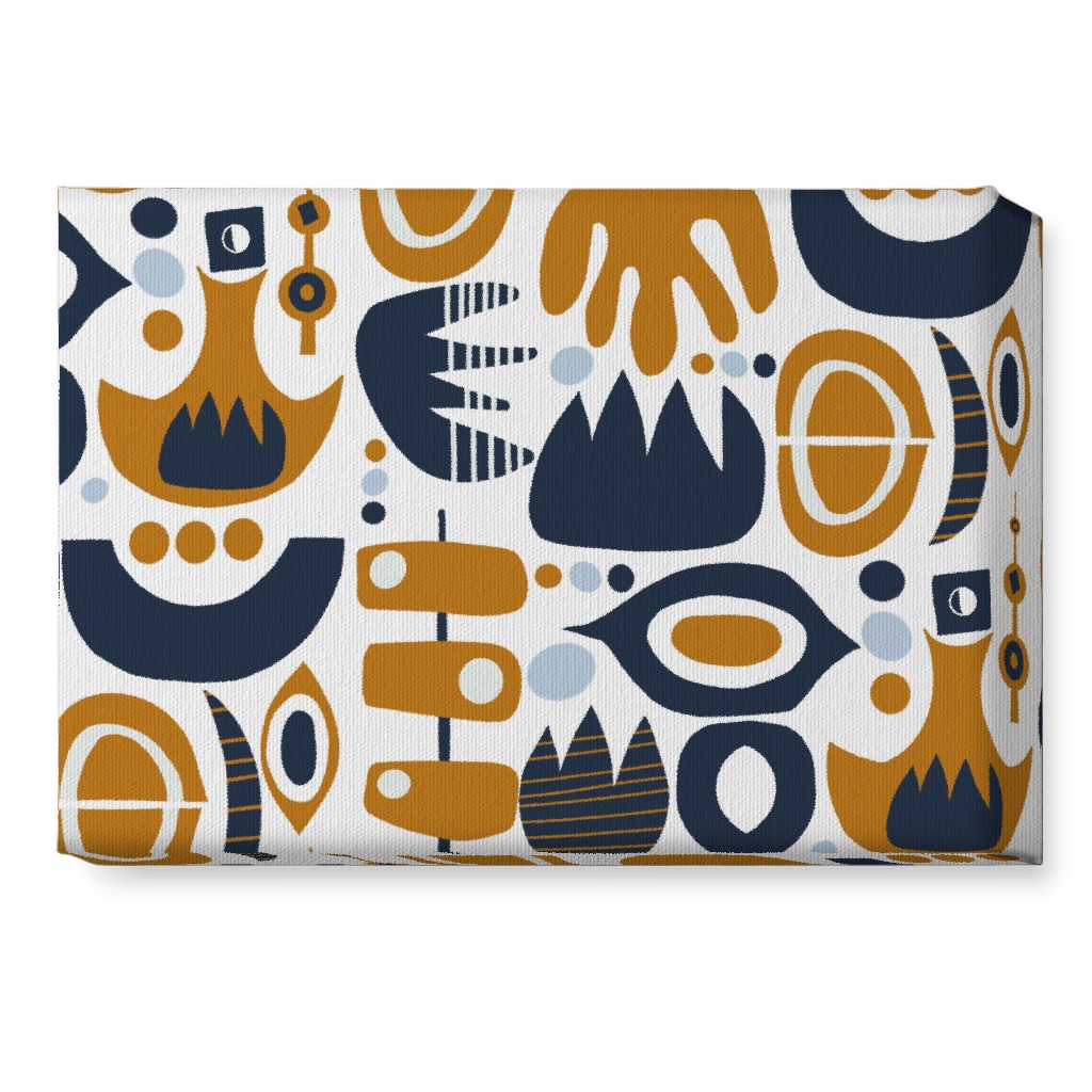 Bold Plant Wall Art, No Frame, Single piece, Canvas, 10x14, Multicolor