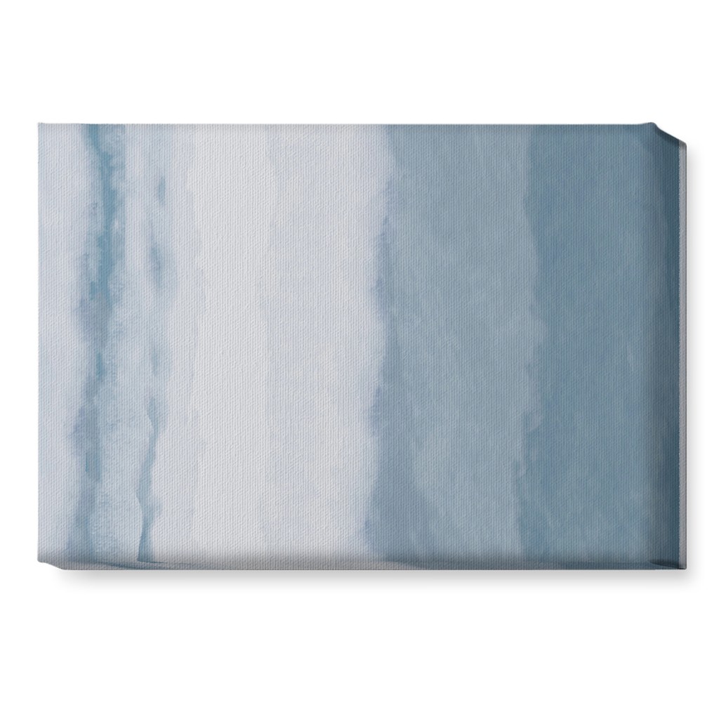 Tranquil Tides - Blue Wall Art, No Frame, Single piece, Canvas, 10x14, Blue