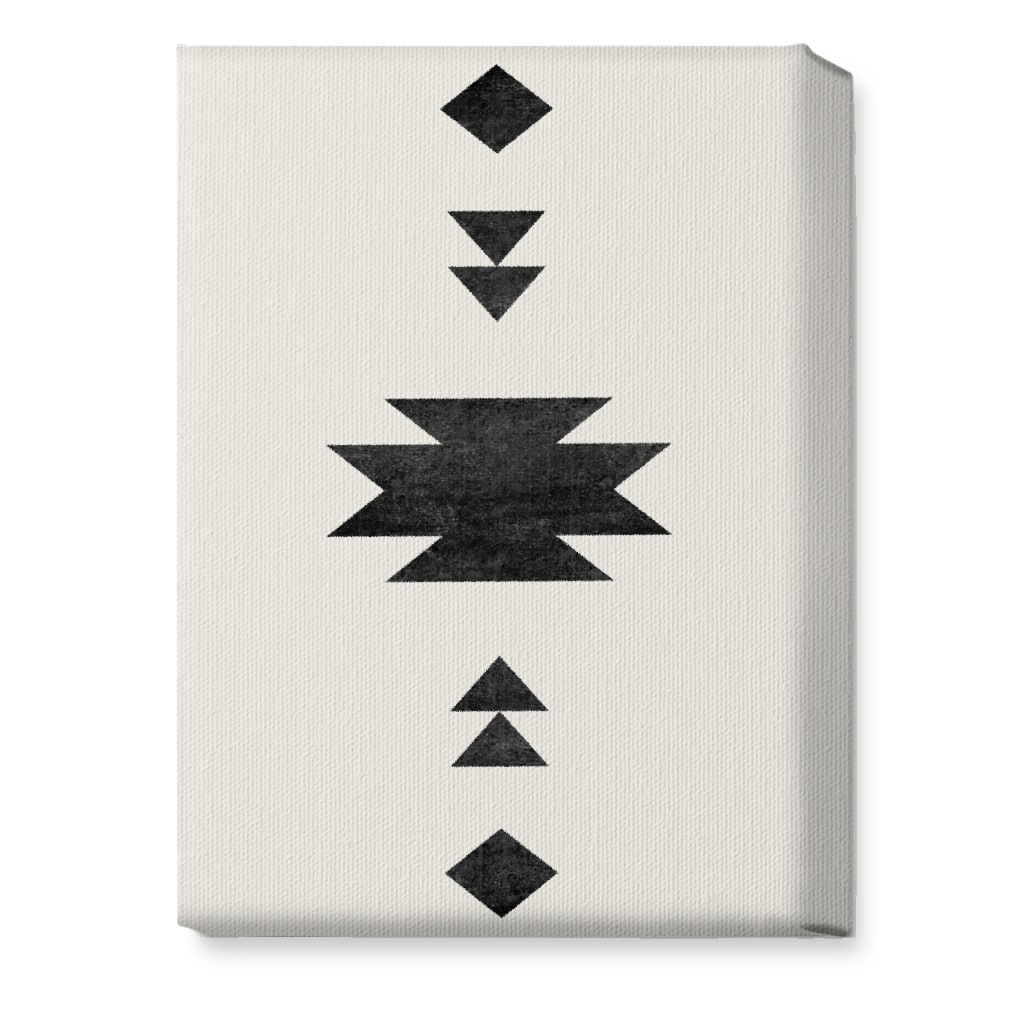 Aztec Southwest - Neutral Wall Art, No Frame, Single piece, Canvas, 10x14, Beige