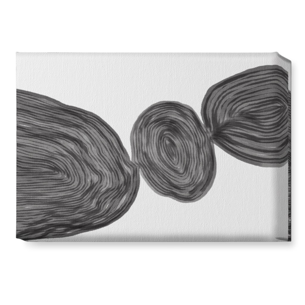 Stone - Neutral Wall Art, No Frame, Single piece, Canvas, 10x14, White, White