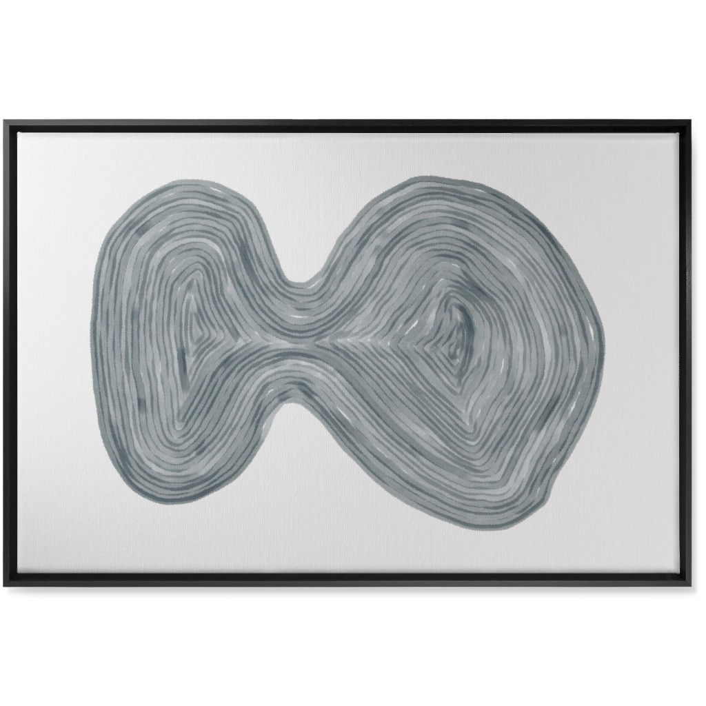 Do Do - Neutral Wall Art, Black, Single piece, Canvas, 24x36, Gray, Gray